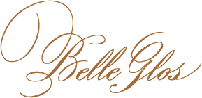 Belle Glos logo gold